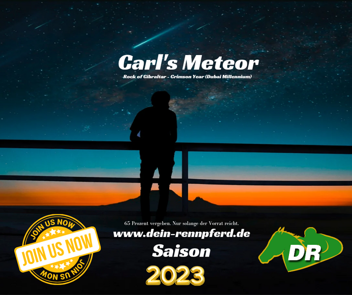 Carl´s Meteor 2023 ausverkauft!