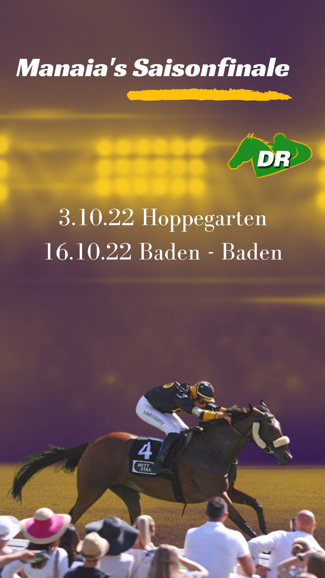 Das Saisonfinale von Manaia Start neuer Syndikate deinrennpferd.de